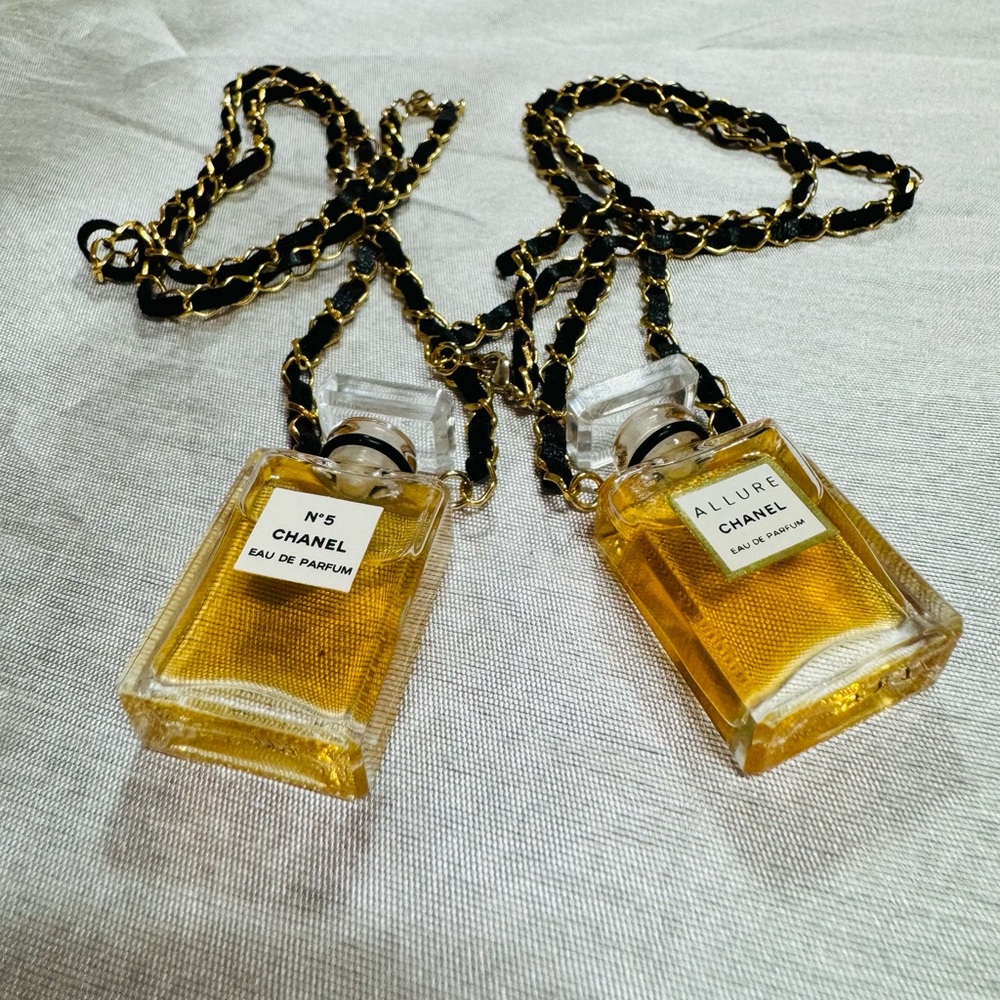 Chanel Perfume Necklace
